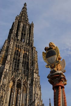 ... largest Protestant church in the world with largest steeple in the world (161.53m)