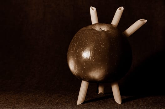 Do you have a new employee? All the search terms are already carefully selected. That's right,something was missing. This is an apple and are noodles.