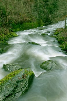 River with rocks