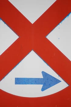 Shield with arrow