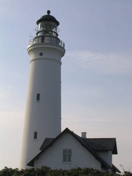 white lighthouse