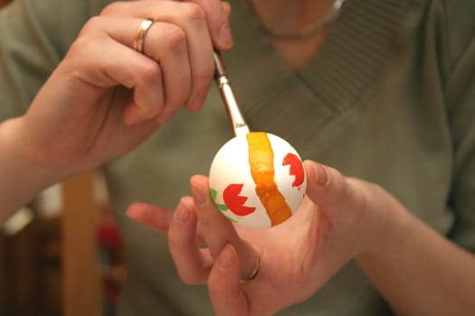 Painting Easter Eggs 02
