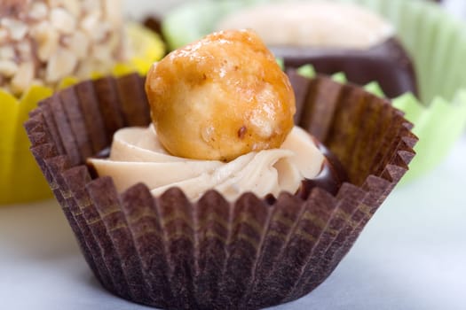 Nut cream praline