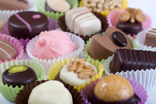 Lots of chocolates