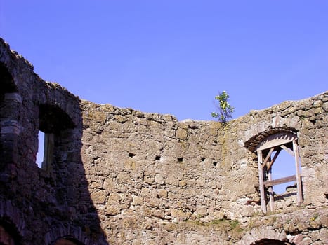 Castle ruins near Bad Liebenstein