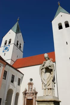 ... in the foreground Otto von Freising...