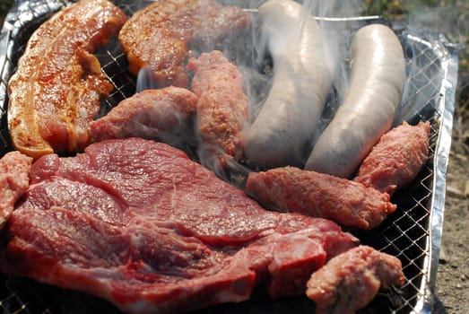 Grilled food