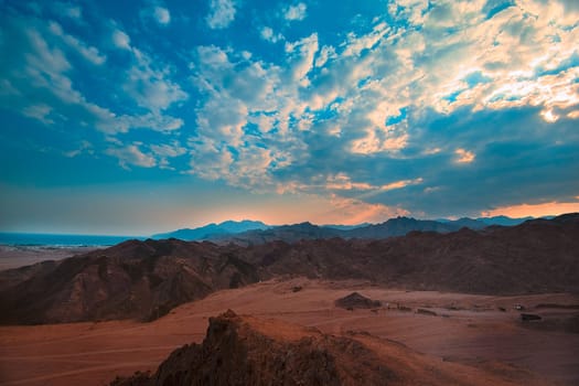 Sunset in Wadi