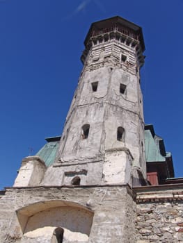 Lookout tower on Klinovec