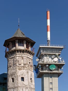 Towers on Klinovec