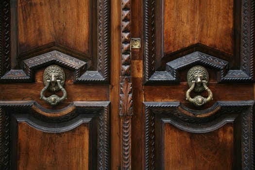 old wooden door in Cordoba