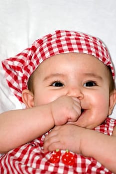 Laughing baby