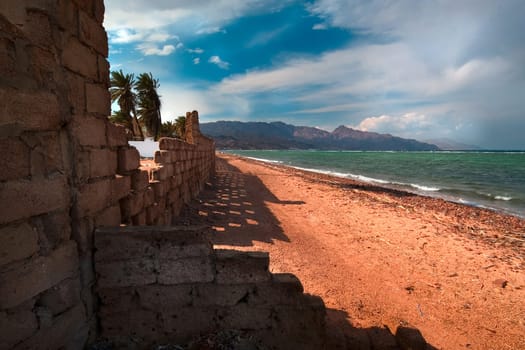 Beach wall