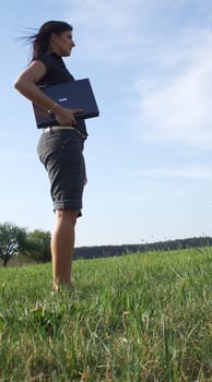 ON THE WAY TO THE OFFICE