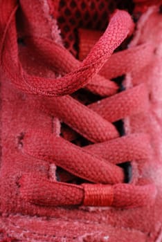 red shoelaces