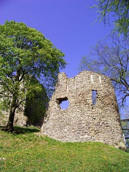 Castle ruins near Bad Liebenstein