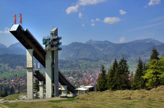 Jump to Oberstdorf
