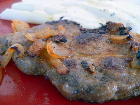 Juicy steak