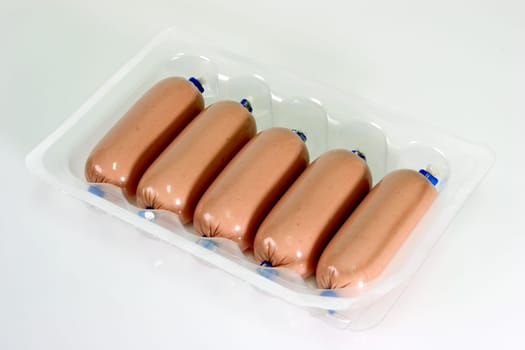 Veal liver sausages