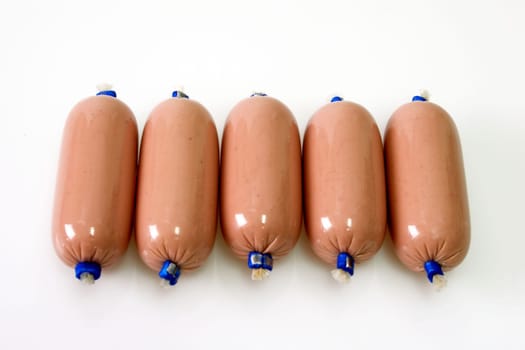 Spreadable sausages