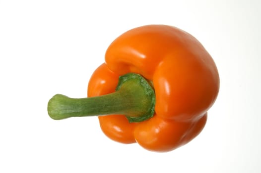 Peppers,orange,side view