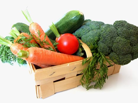 Weekly market shopping