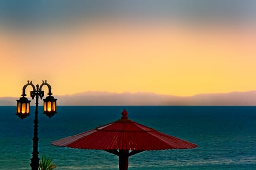 Peace in Dahab was not always like this,less than a year ago terrorists set off bombs,25 people died,countless were maimed. A few meters from the location of this photograph alone,more than ten people are struggling. When I was in D