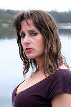 Serious look