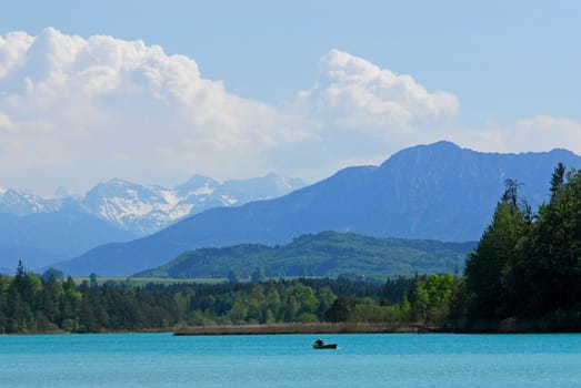 ... south of Lake Starnberg...