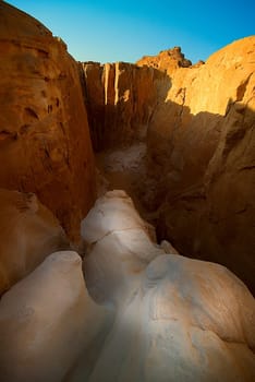 White rocks