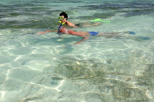 Snorkel pair