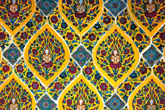 Buddha tiles