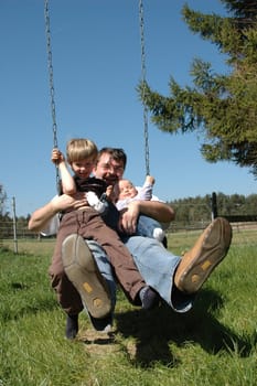 on the swing
