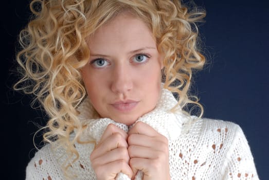 Pretty young woman