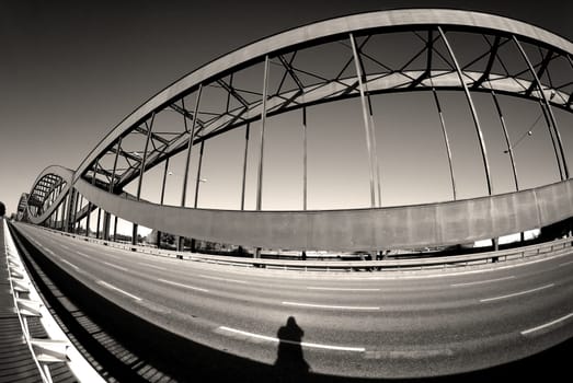 Elbe bridge construction