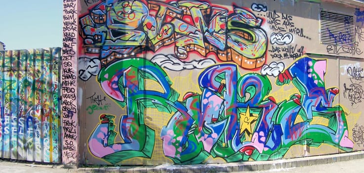 colorful walls