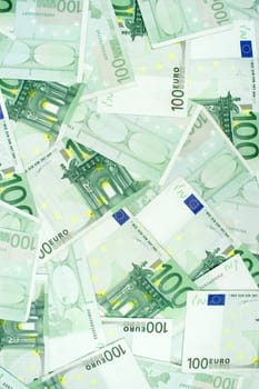 100 Euro bills