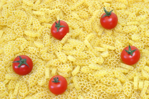 Noodle in the shape of ears of corn