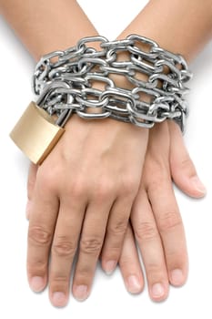 trapped