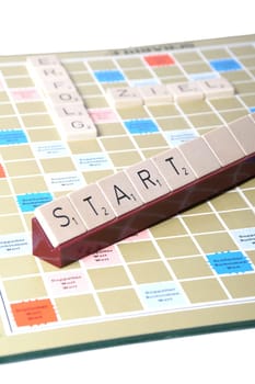 Scrabble - Start,Success,Goal