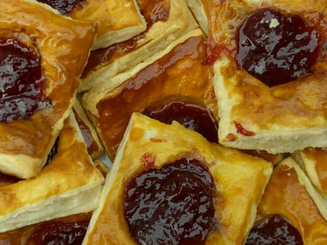 Puff pastry particles