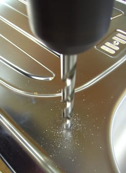 Drilling metal 02