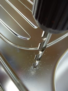 Drilling metal 01