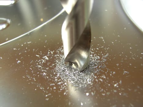 Drilling metal 05