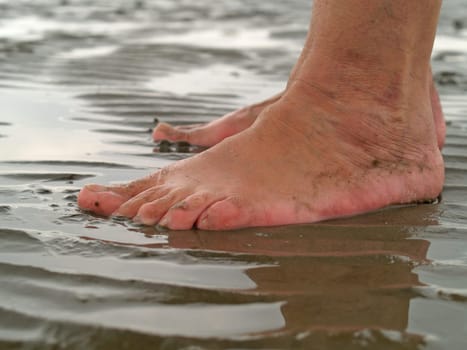 Running on the mudflats