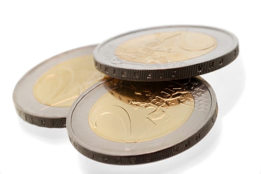 2 Euro coins
