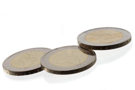 2 Euro coins