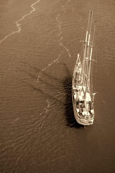 Sailors in the Kiel Canal