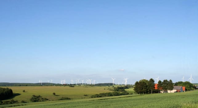 Wind power...