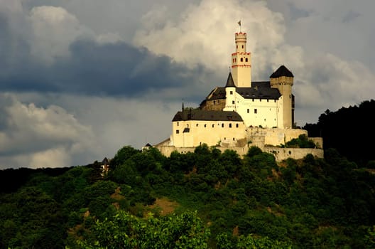 High above the Rhine